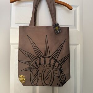 Starbucks Limited Edition New York City Grey Tote Bag-NWT